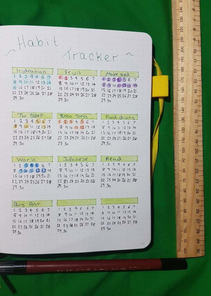 June Habit Tracker