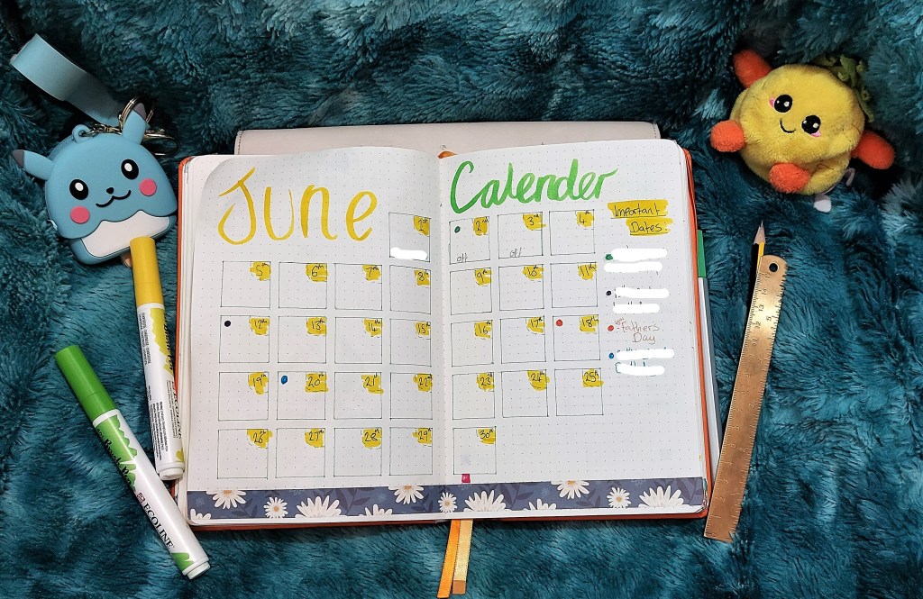 Bullet Journal: June&nbsp;2023