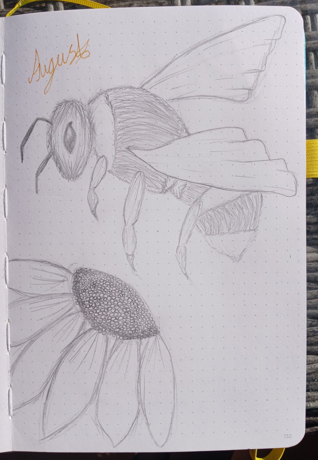 Designing your Bullet Journal: Monthly Spread:  August 2025 